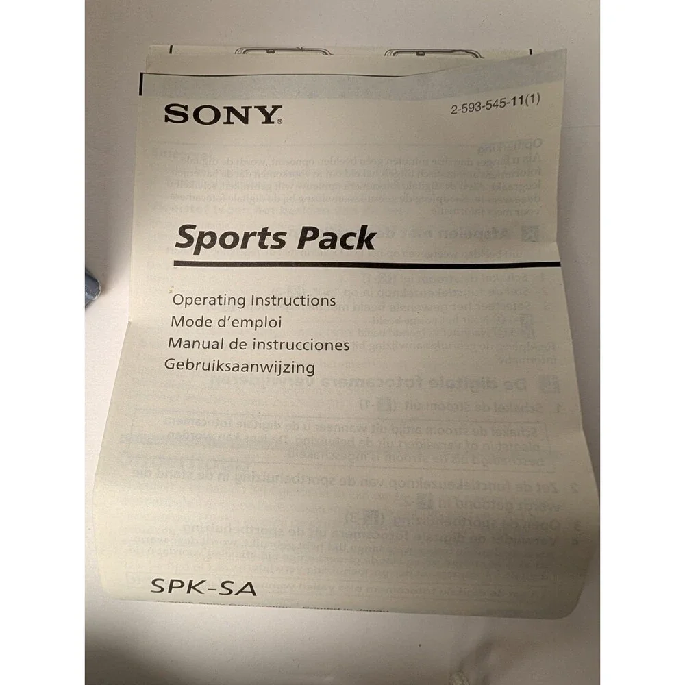 Sony SPK-SA Sports Pack Carrying Case for S90, ST80, S80, S60 Cyber Shot Cameras